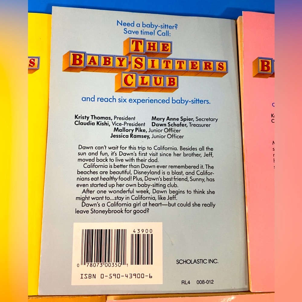 The Baby-Sitters Club Book Vintage 80’s Set By Apple Paperbacks (7) Books - Picture 11 of 16
